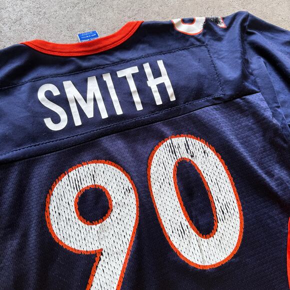 Men's Vintage 90's Champion Denver Broncos Rod Smith NFL Football Jersey Sz 40 M - Picture 4 of 9